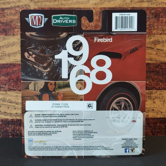 1968 Pontiac Firebird 400 H.O. M2 - Picture 3 of 3